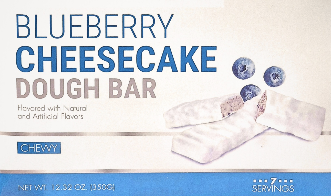 Blueberry Cheesecake Dough Bar